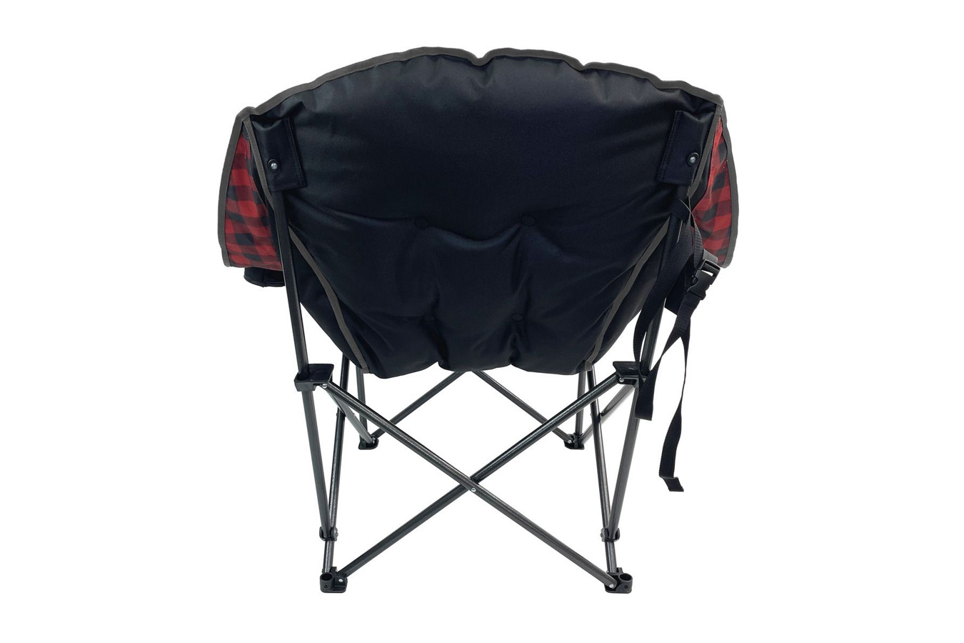 BLACK SIERRA EQUIPMENT Heated Comfort Cloud XL Chair - Buffalo Check Red